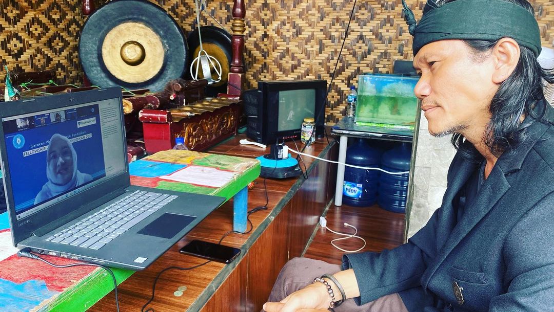 Pendiri dari Yayasan Sanggar Senja di Cibinong Adi Supriyadi 