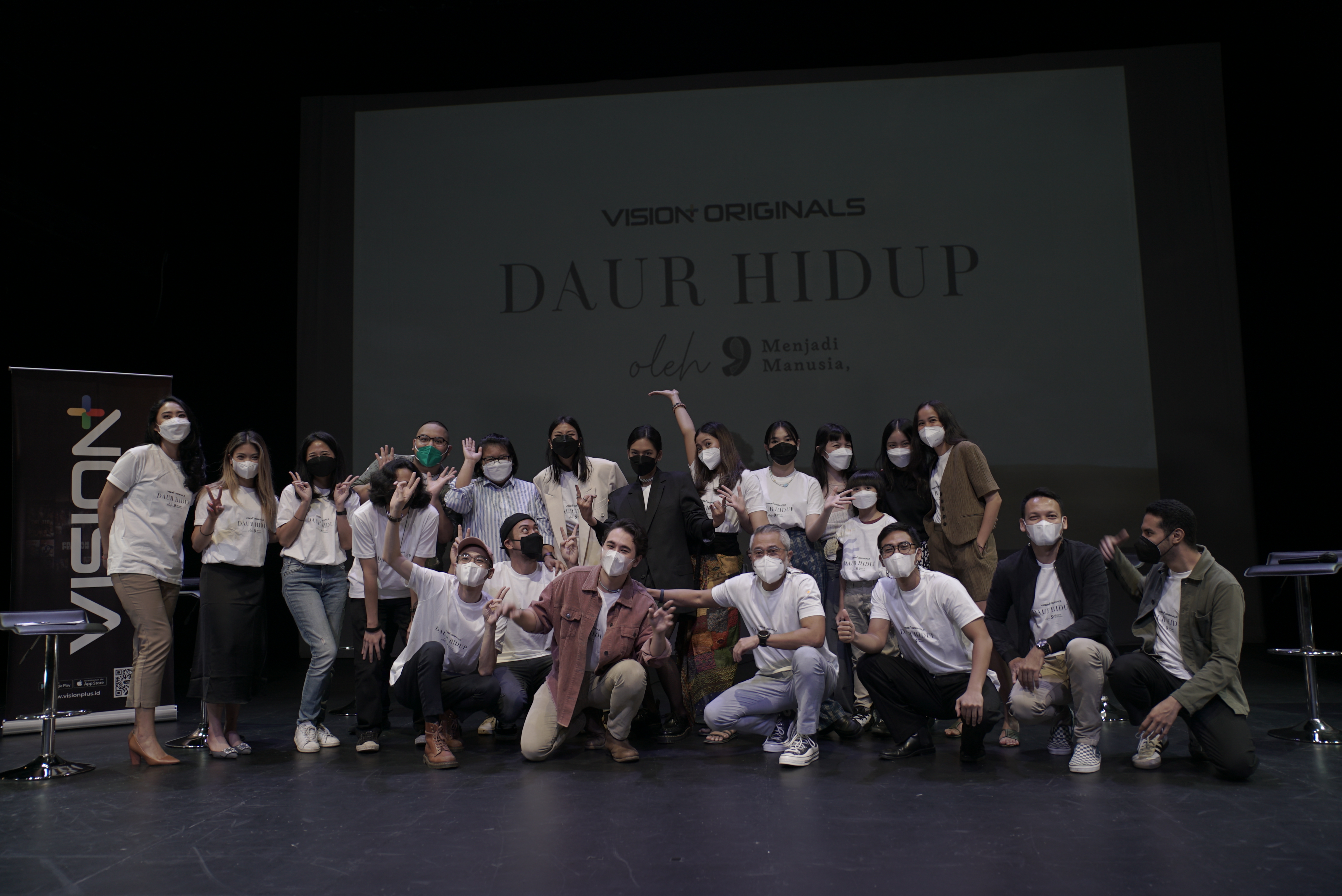 Peluncuran film pendek Lahir, salah satu dari sembilan serial Daur Hidup yang akan tayang serentak hari ini, Rabu (1/12).