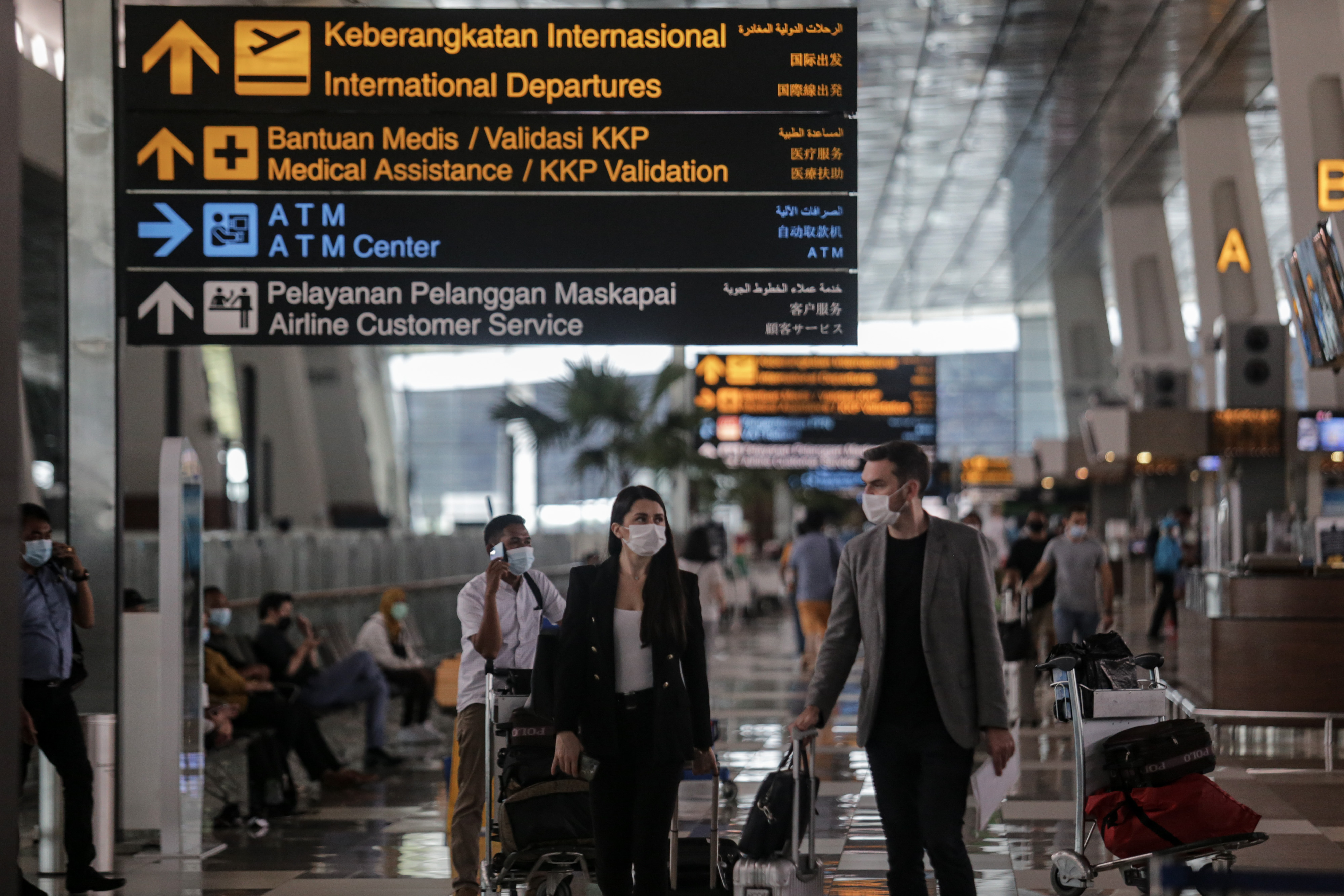 Suasan di Bandara Soekarno-Hatta