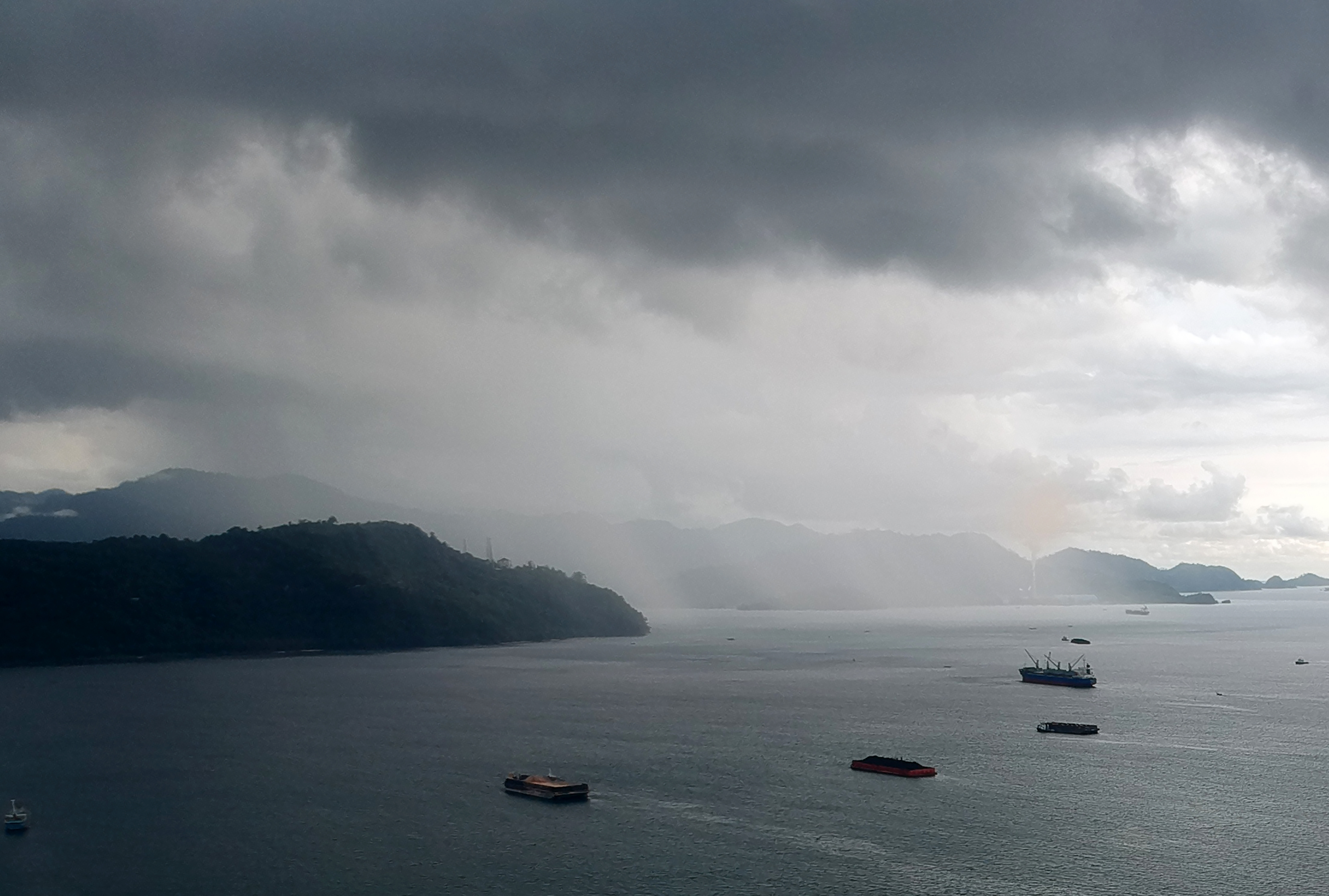 Ilustrasi cuaca buruk