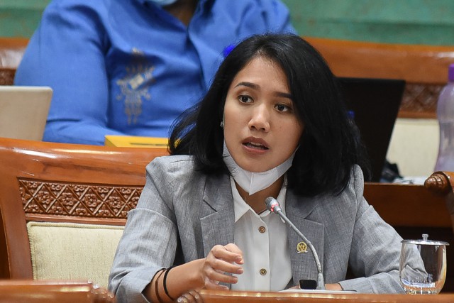 Anggota Komisi XI DPR RI Puteri Anetta Komarudin. 