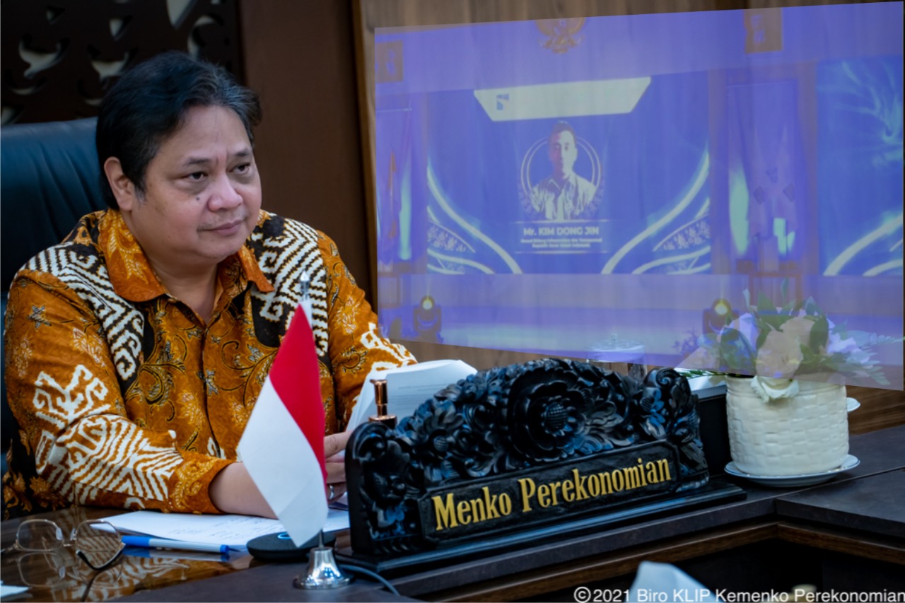 Menteri Koordinator Bidang Perekonomian Airlangga Hartarto.