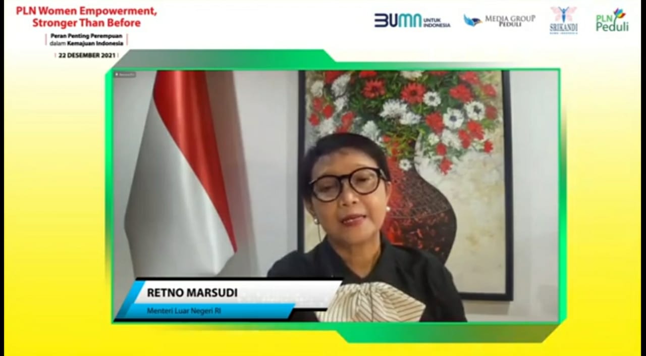 Menlu RI Retno Marsudi.