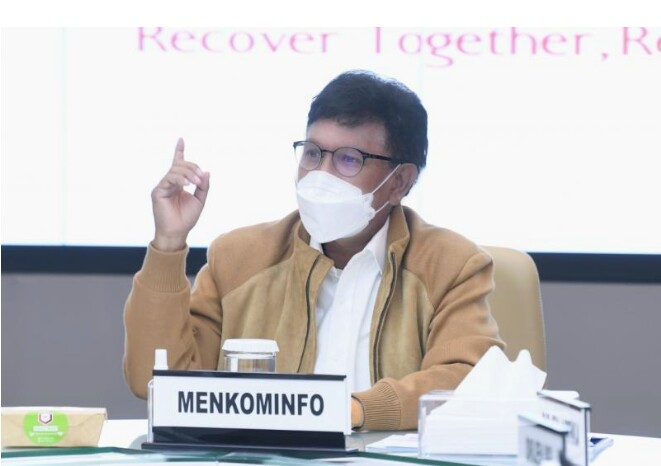 Menkominfo Johnny G Plate