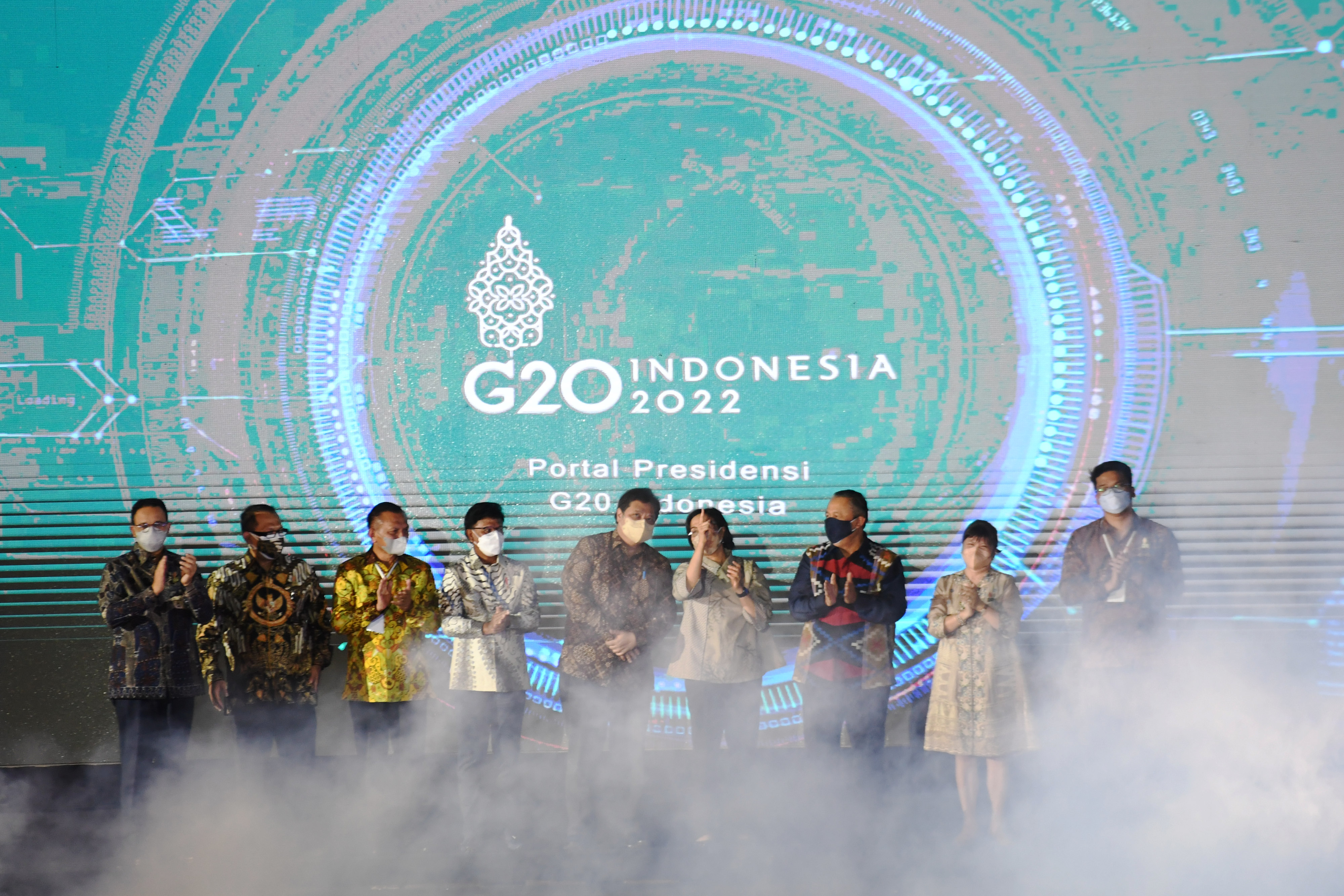 Opening Ceremony Presidensi G20 Indonesia 2022 di Jakarta, Rabu (1/12).