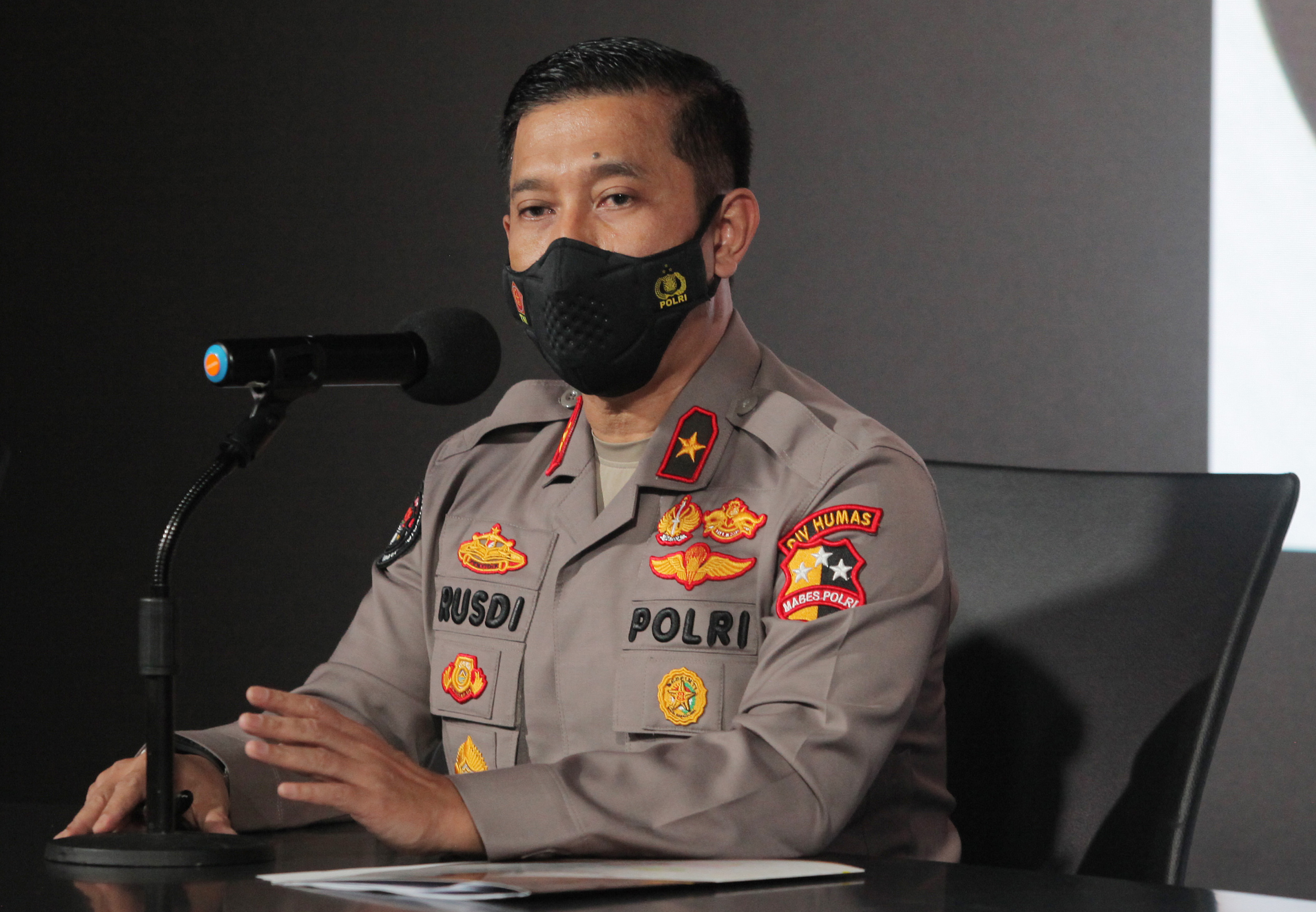 Kepala Biro Penerangan Masyarakat (Karopenmas) Divisi Humas Polri Brigjen Pol Rusdi Hartono. 