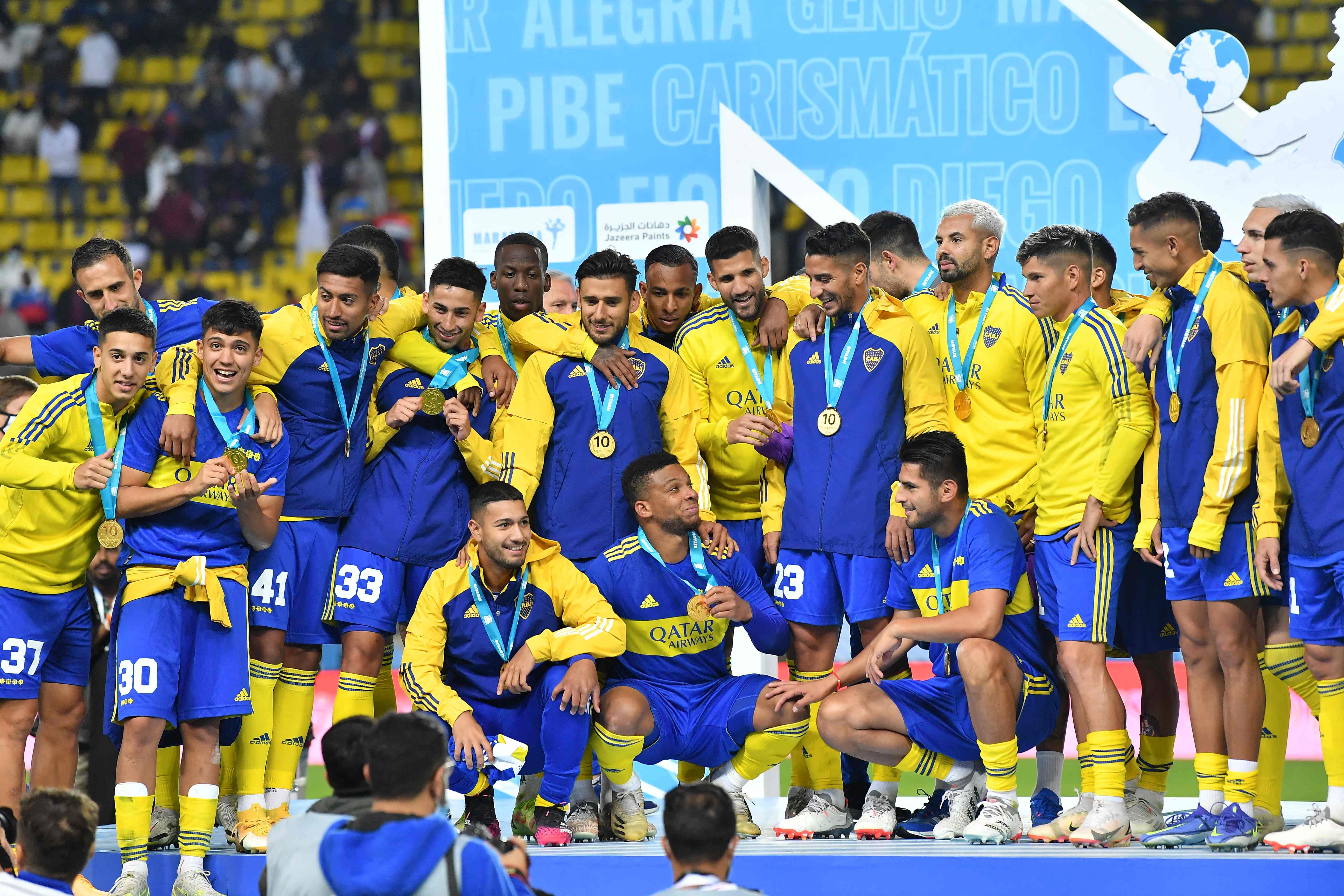 Boca Juniors menjadi juara Piala Maradona usai mengalahkan Barcelona