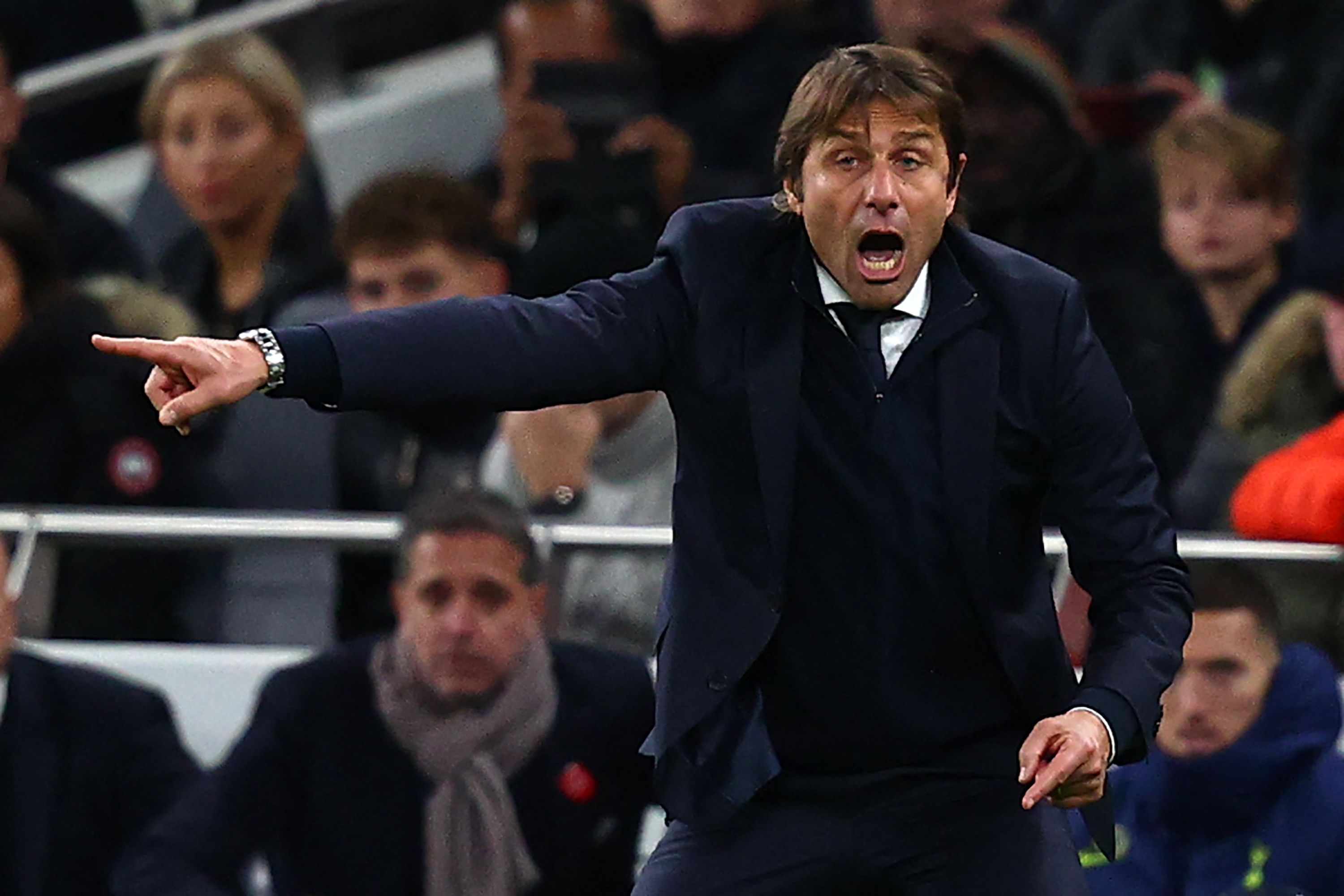 Pelatih Tottenham Hotspur Antonio Conte