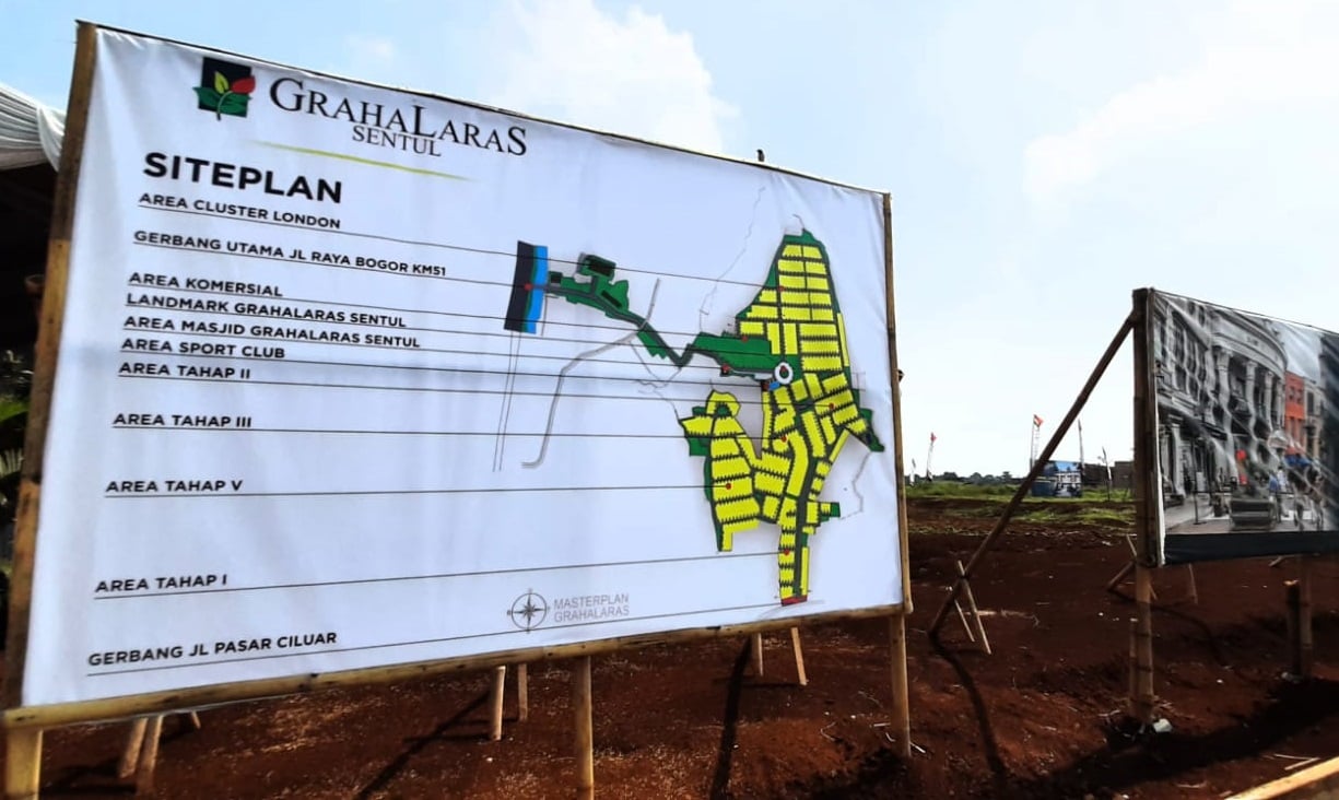 Rencana pengembangan baru Graha Laras Sentul