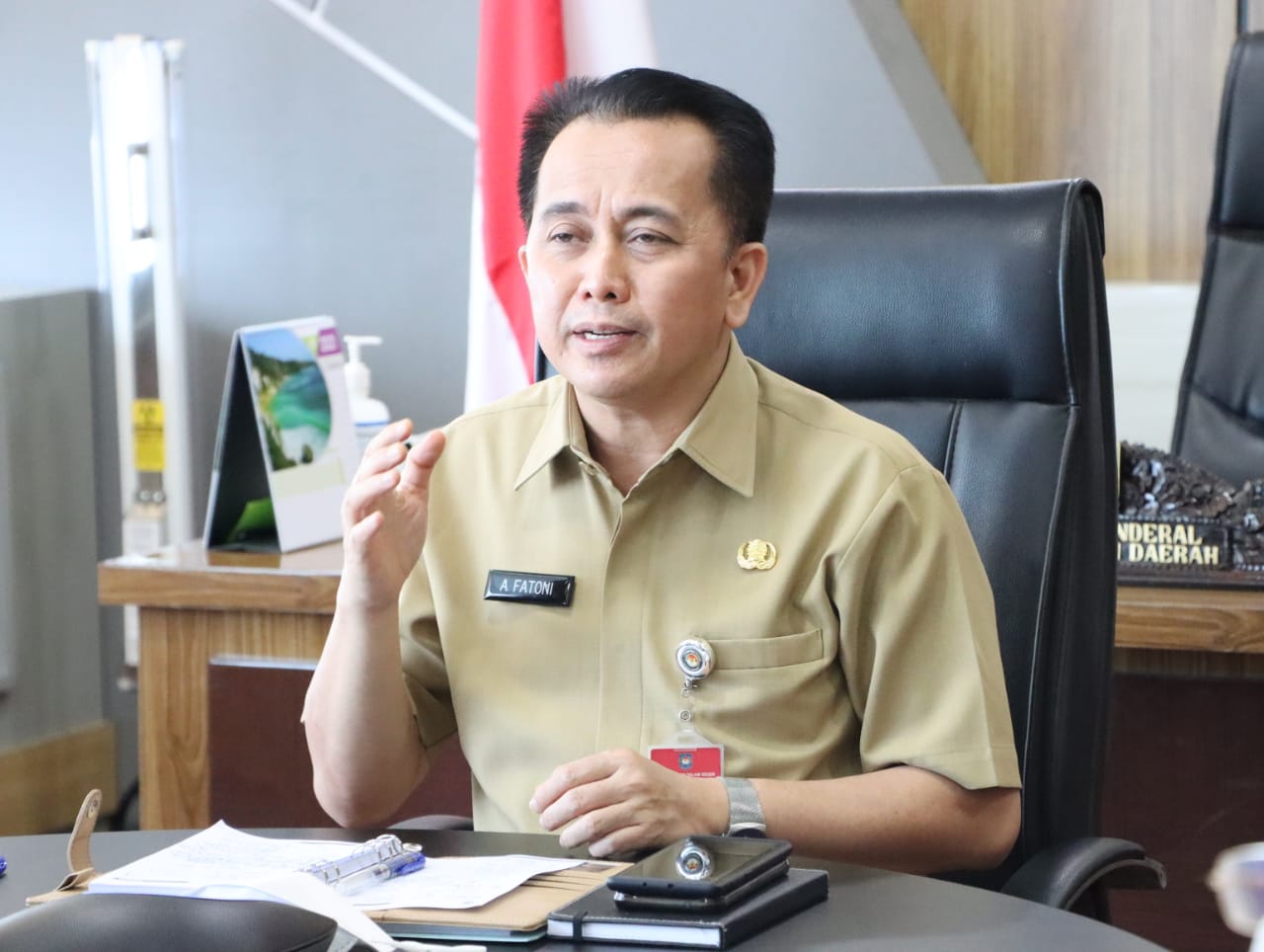 Plh Dirjen Bina Keuangan Daerah Kemendagri Agus Fatoni