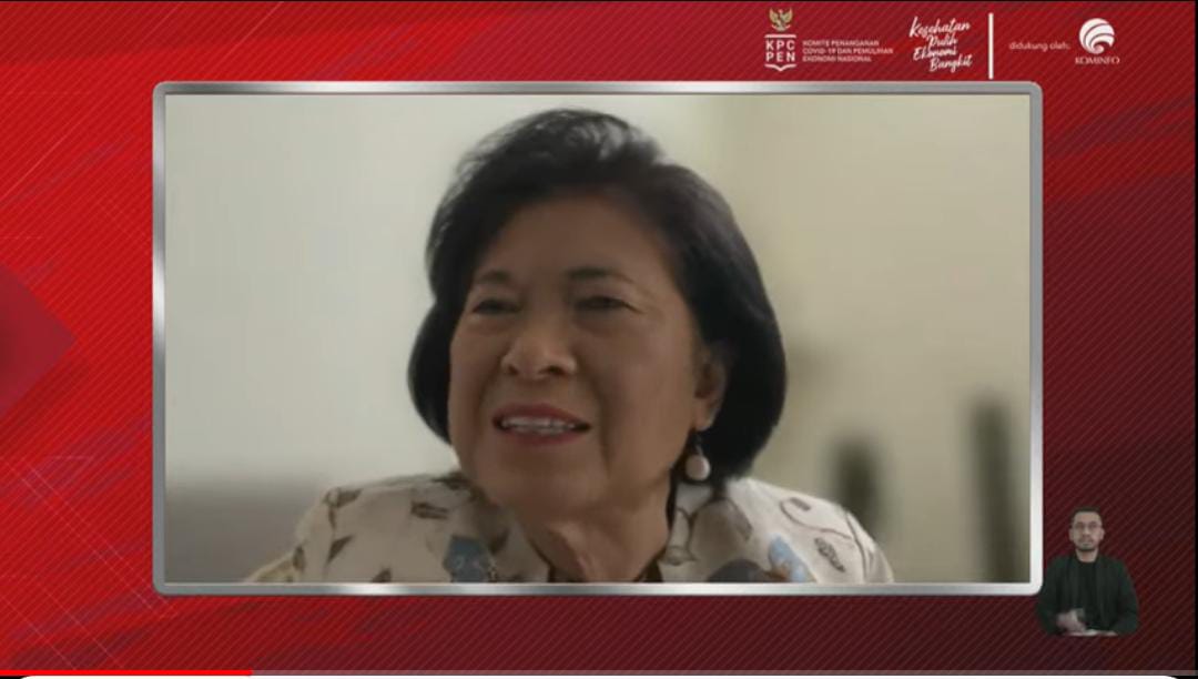 Anggota Satgas Imunisasi IDAI (Ikatan Dokter Indonesia), Prof. Dr. dr. Cissy Rachiana Sudjana Prawira-Kartasasmita, Sp.A. (K), M.Sc