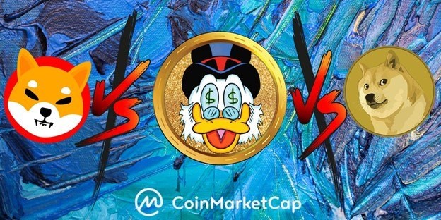 Ilustrasi bingung memilih antara token SHIB dan RichQUACK.