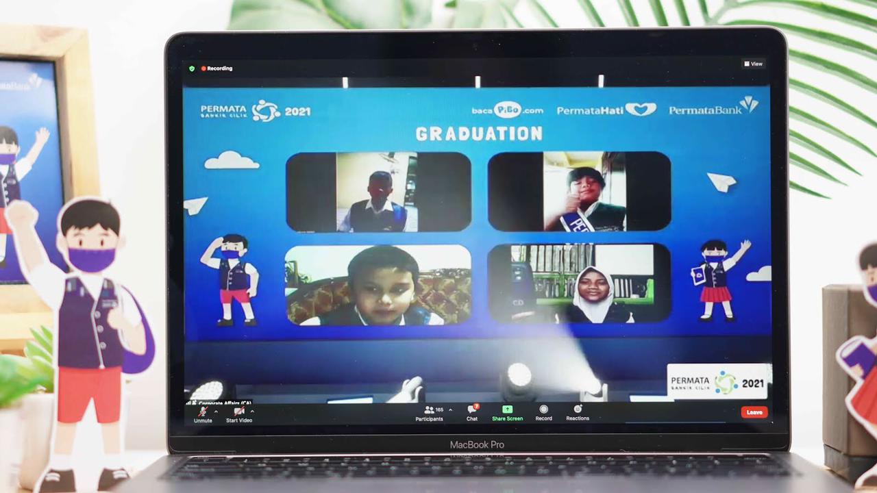 Permata Bank meluluskan 150 Duta Menabung yang telah berpartisipasi dalam program PermataBankir Cilik 2021.
