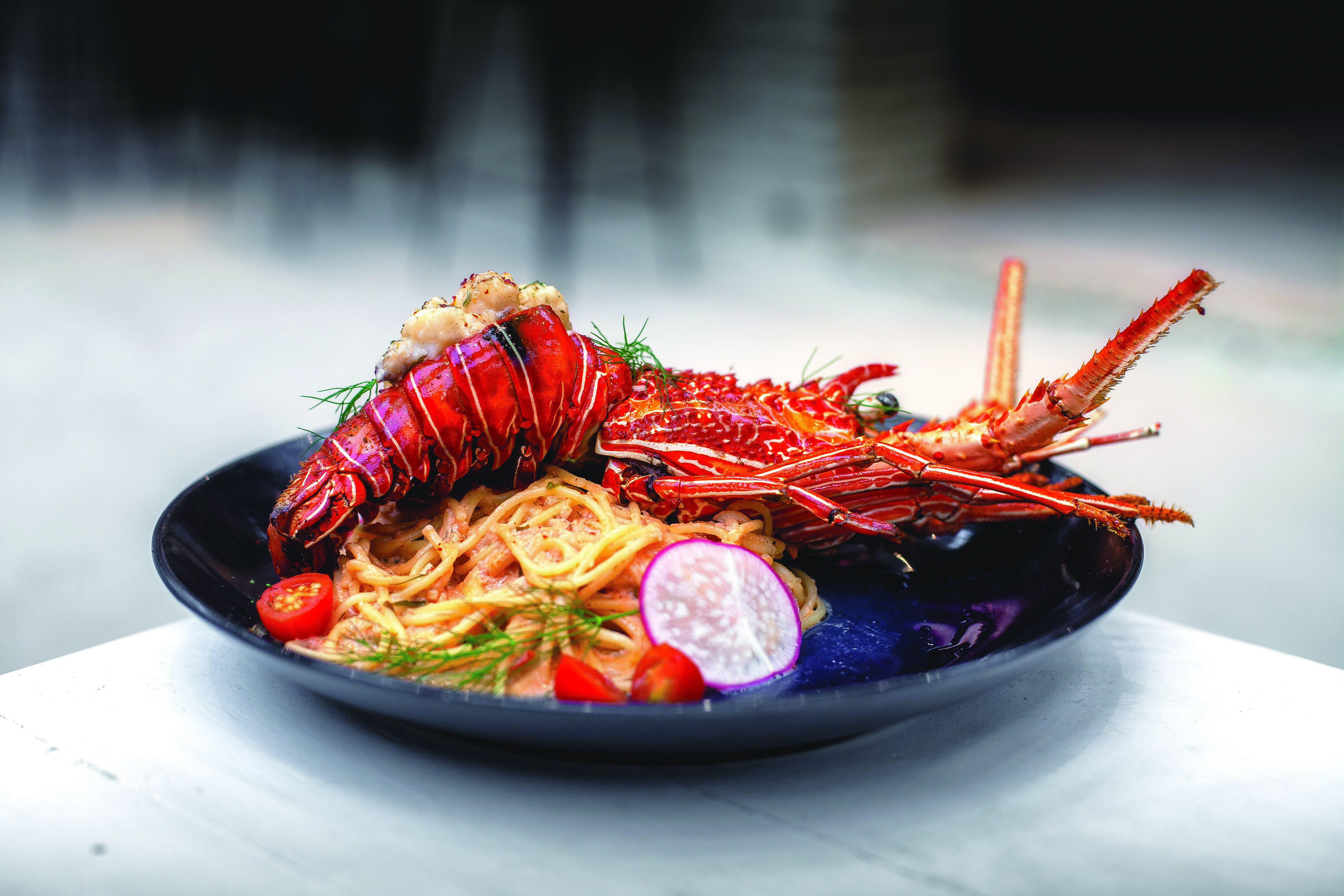 Pasta All'Arragosta di Hey! Beach Alam Sutra. 