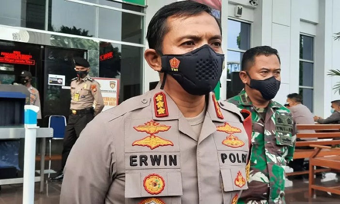 Kapolres Metro Jakarta Timur Kombes Erwin Kurniawan. 