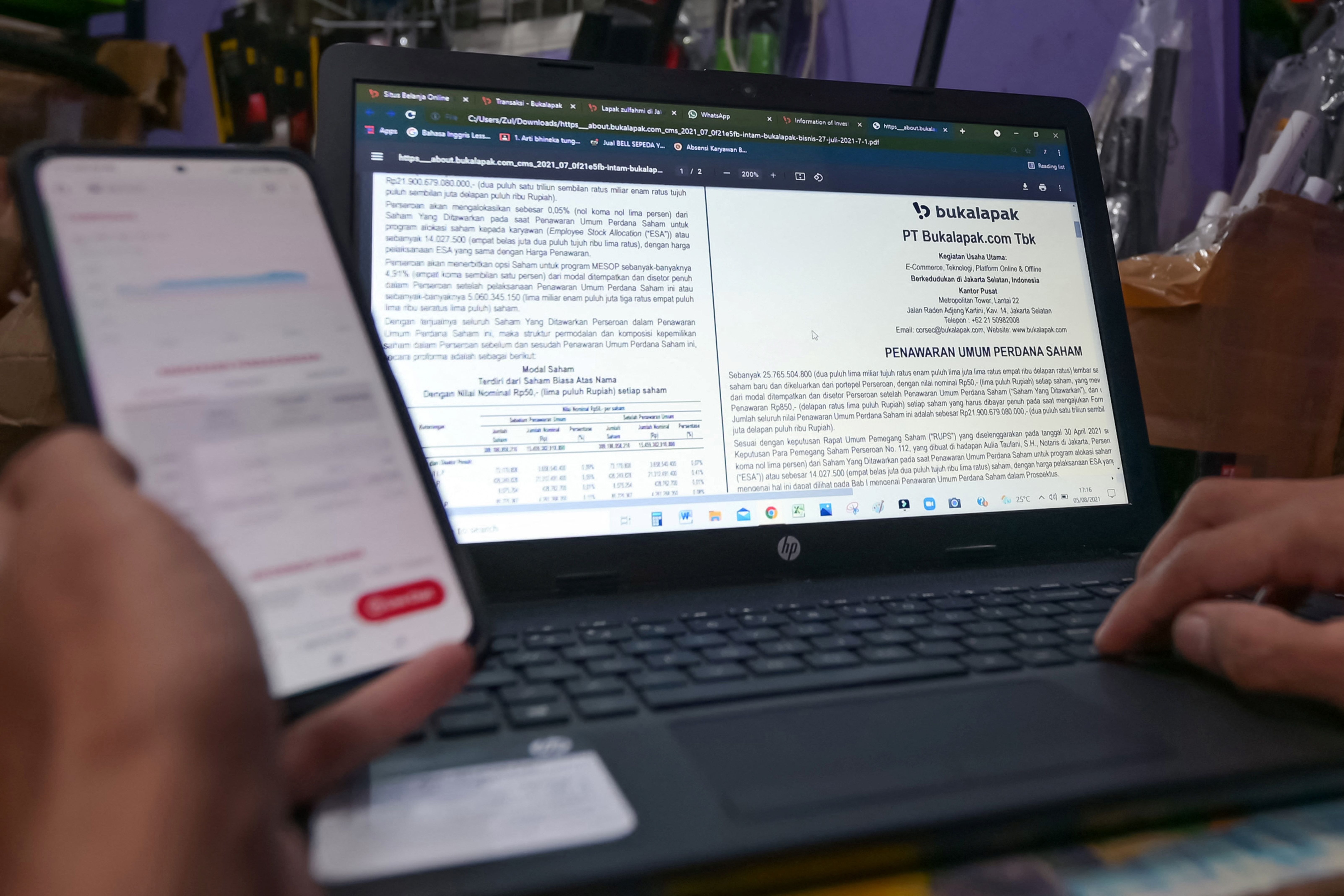 Penawaran saham perdana Bukalapak