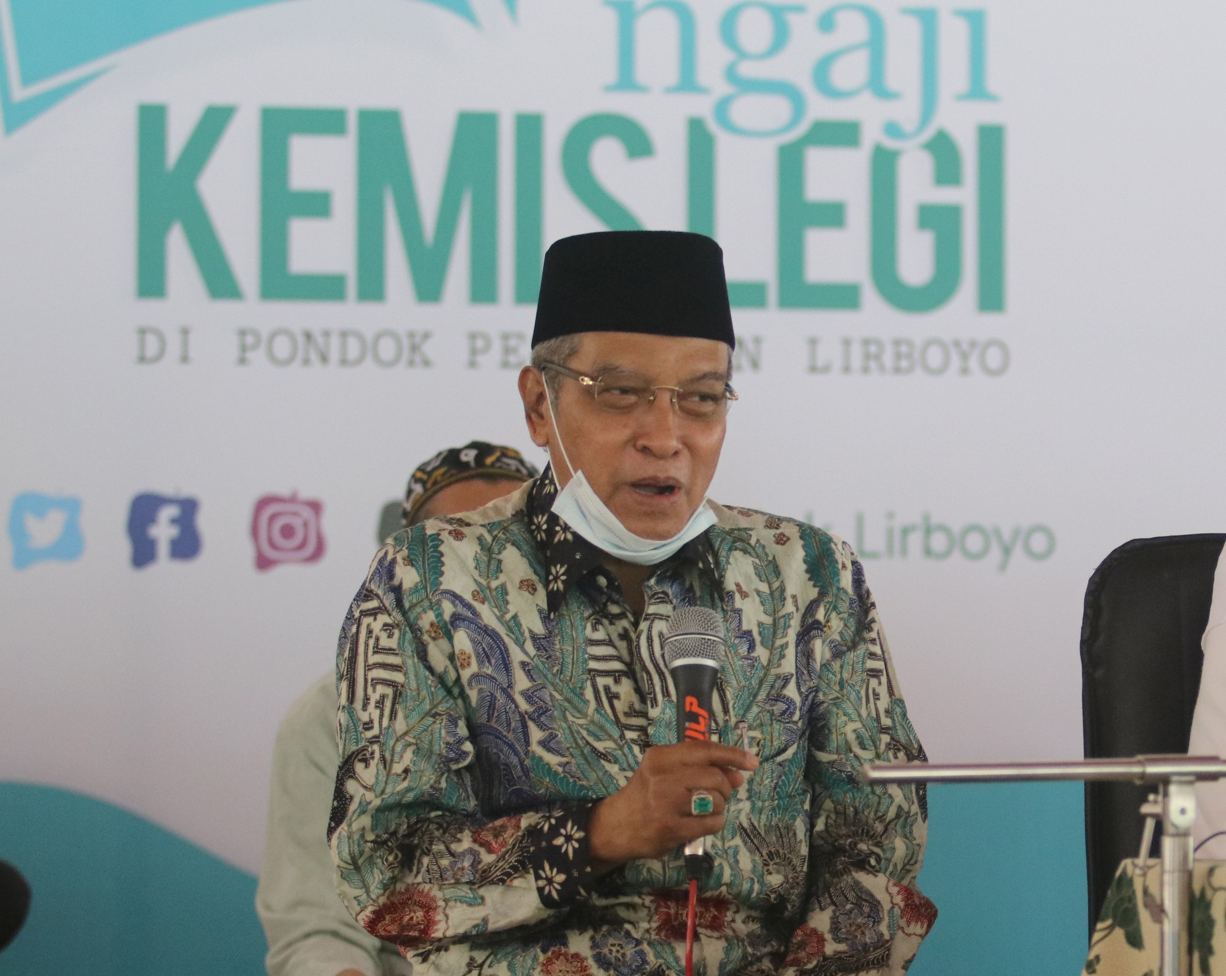  Umum Pengurus Besar Nahdlatul Ulama (PB NU) KH.Said Aqil Siradj.