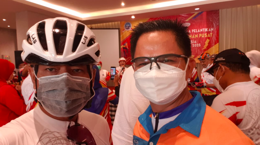 Saleh Husin Dikukuhkan Sebagai Ketua Dewan Penasehat Komite Sepeda Indonesia (KSI)