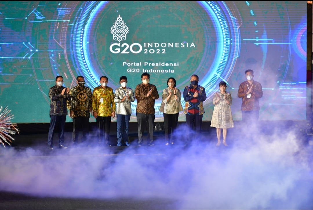Momen peluncuran Presidensi G20 Indonesia