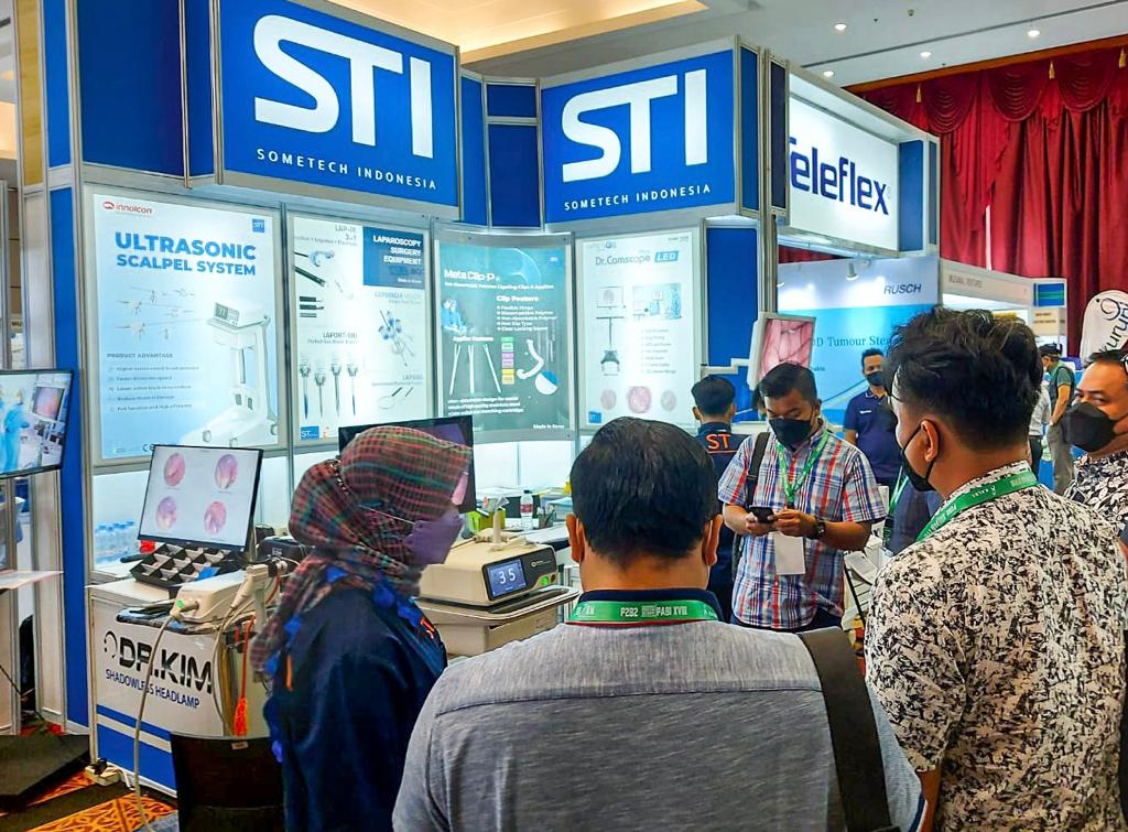  Alat kesehatan bedah Ultrasonic Surgical System turut dikenalkan pada perhelatan tahunan PABI di Pekanbaru, Riau.