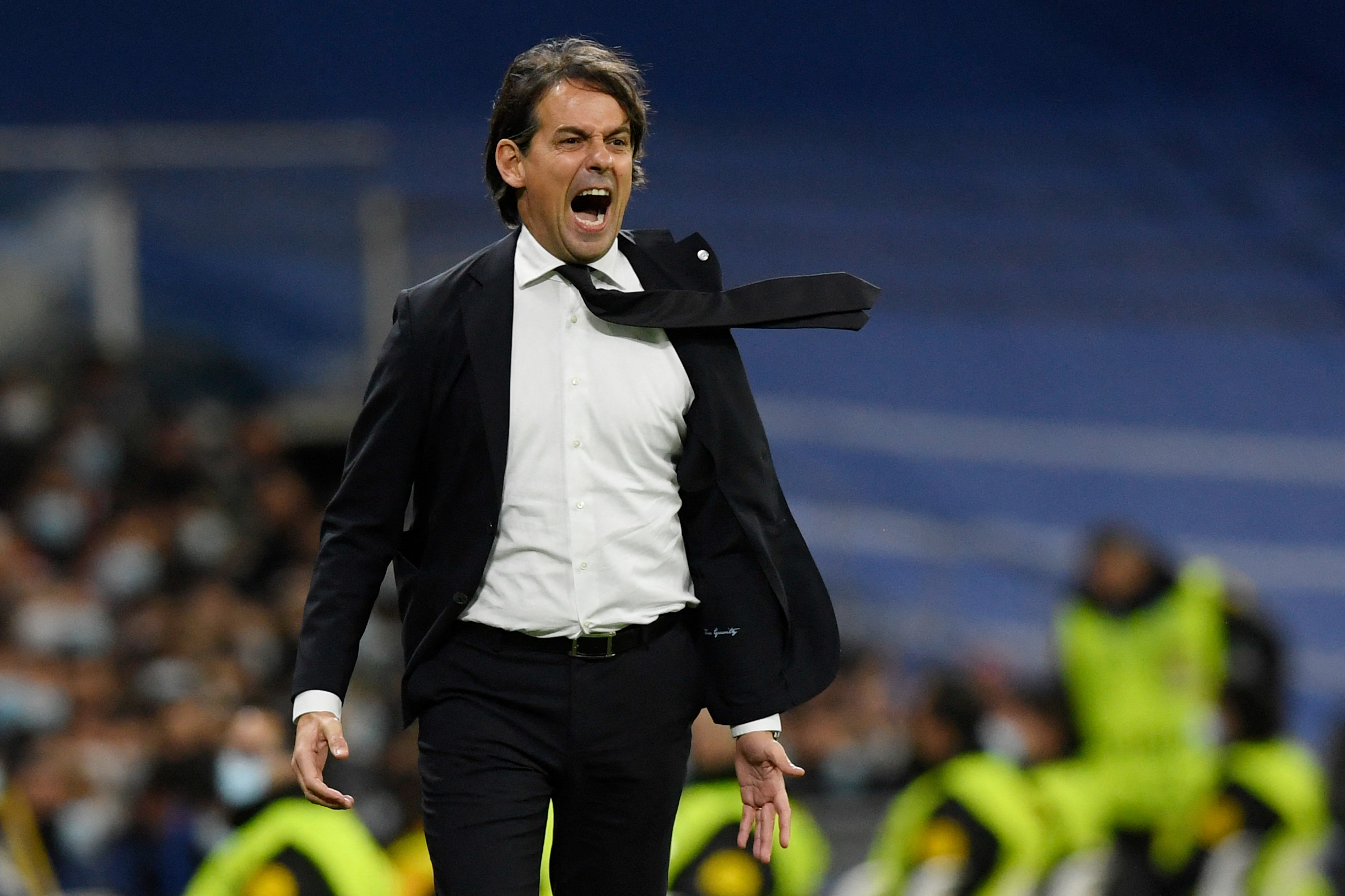 Pelatih Inter Mila Simone Inzaghi