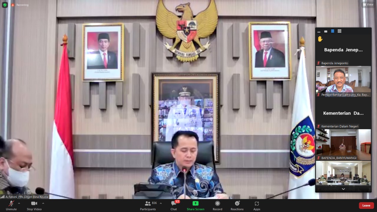 Plh Dirjen Bina Keuangan Daerah Kemendagri Agus Fatoni