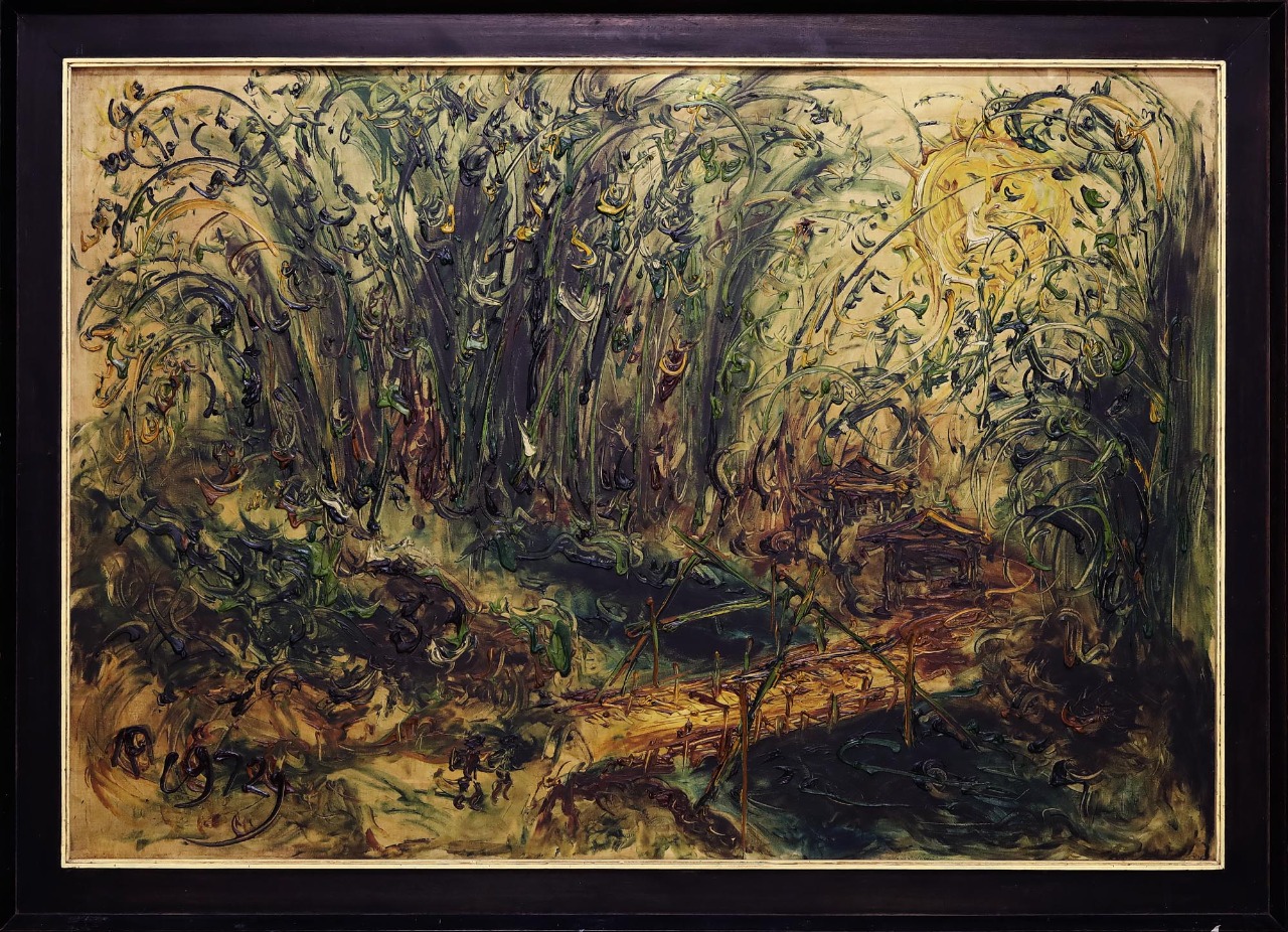 Salah satu lukisan yang akan dilelang