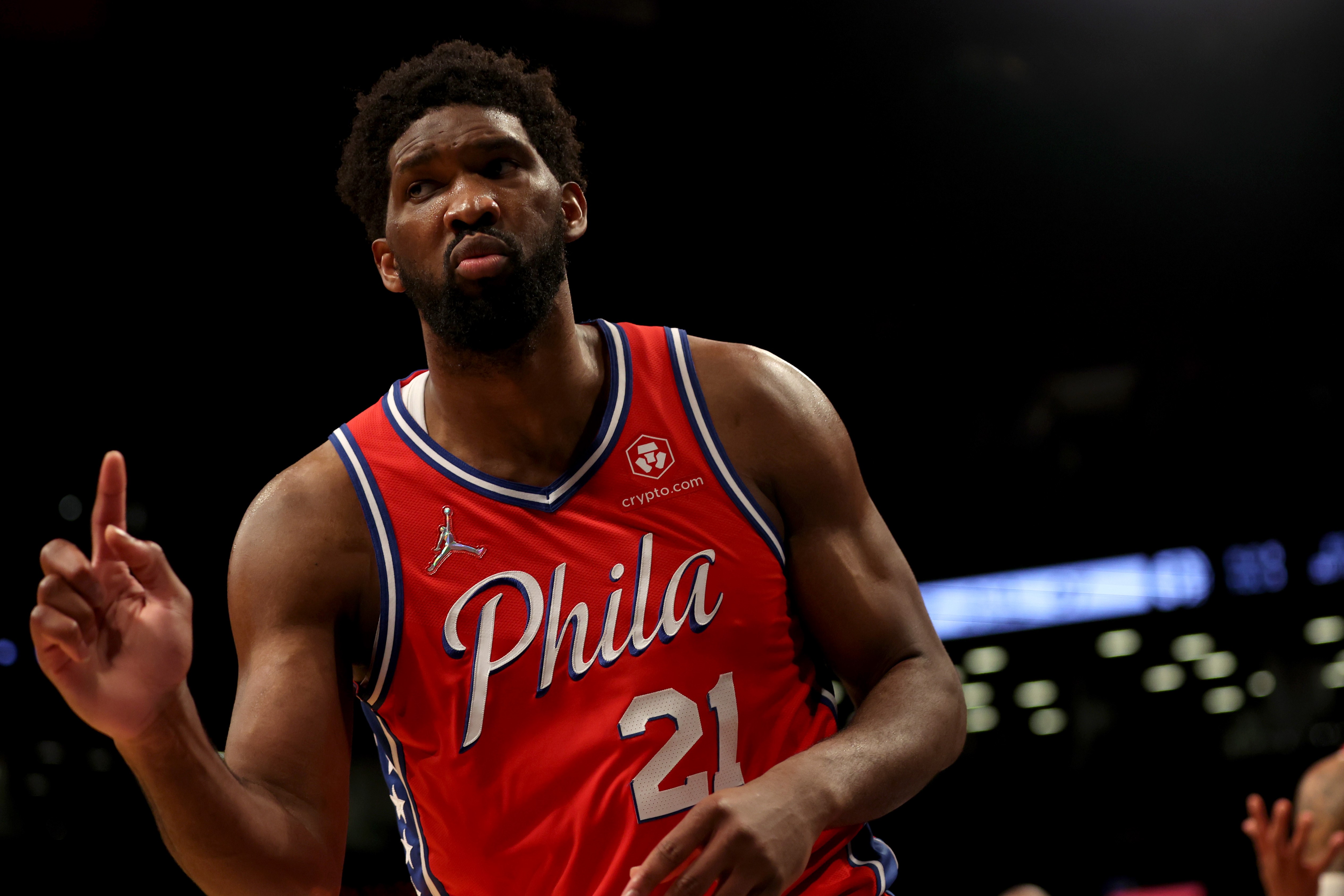 Bintang Philadelphia 76ers Joel Embiid