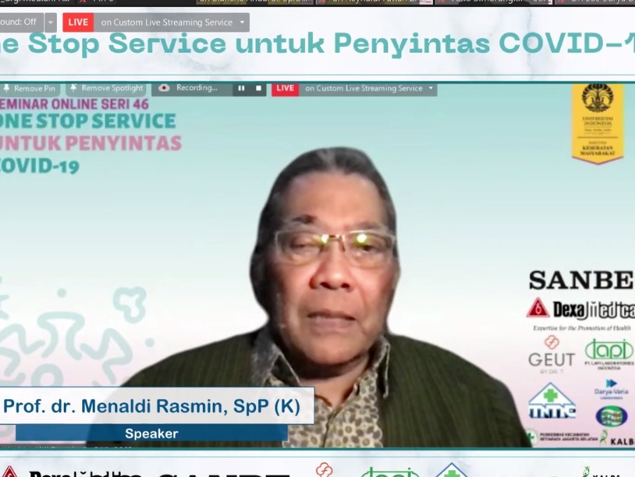 Seminar itu diharapkan mendorong pembentukan sentra pemulihan kesehatan bagi penyintas covid-19 di fasilitas pelayanan kesehatan.