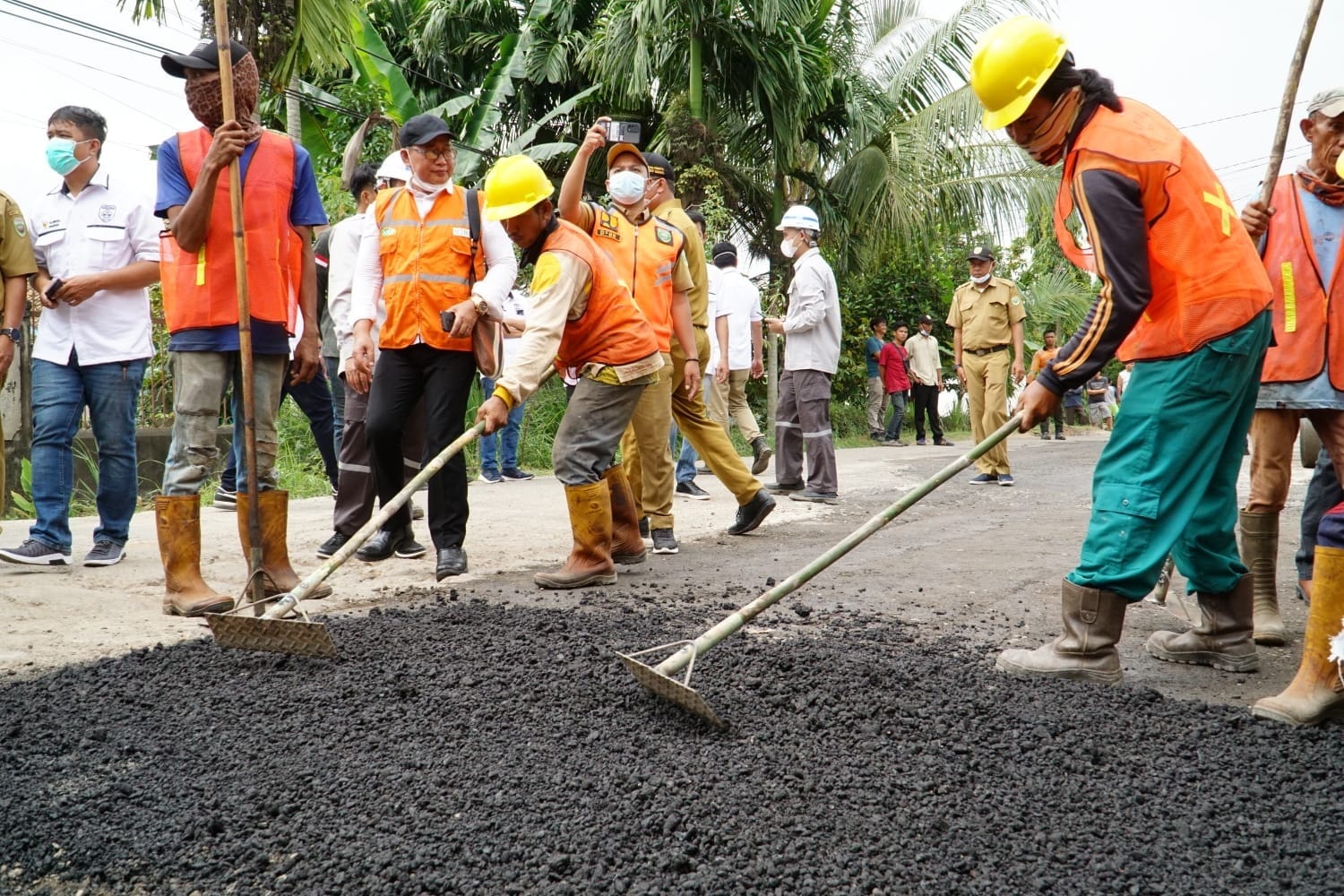 Pemprov Sumsel menargetkan tahin depan (2022) bebas jalan berlubang