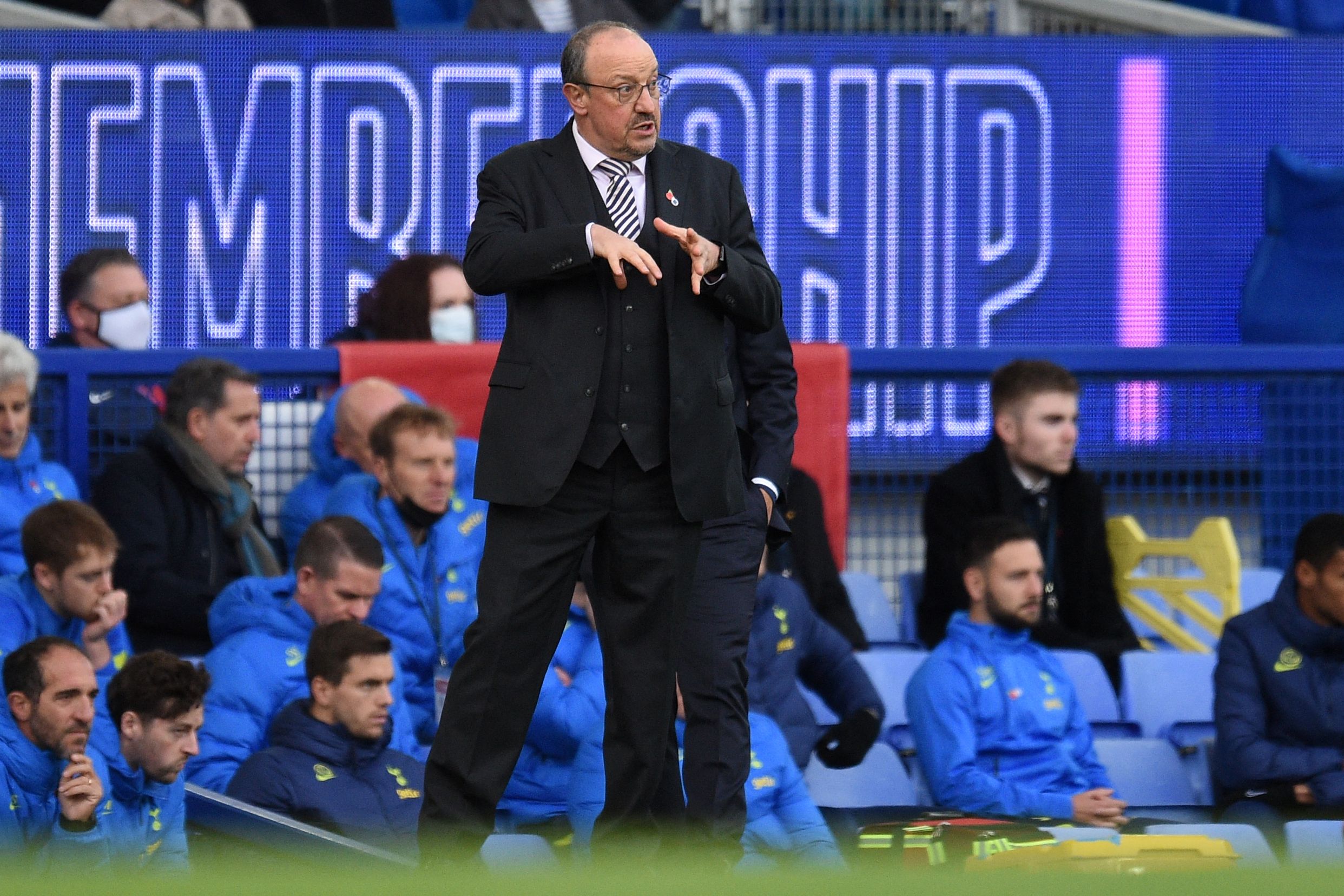 Pelatih Everton Rafael Benitez