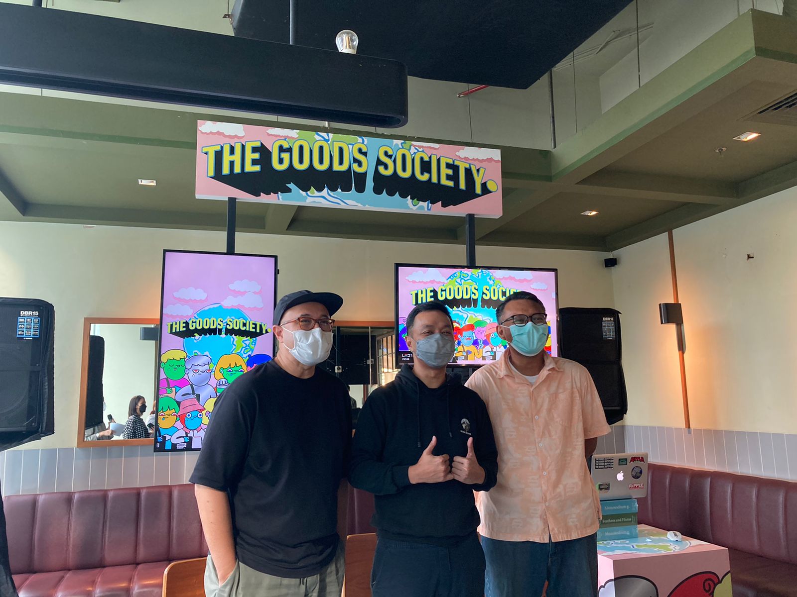 Acara peluncuran merchandise dari The Goods Dept.