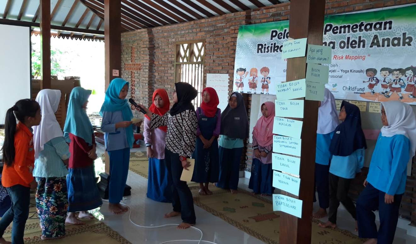 ChildFund International di Indonesia berinisiatif untuk menjalankan proyek S3EC bagi sekolah dasar di  Cilacap dan Kulon Progo. 
