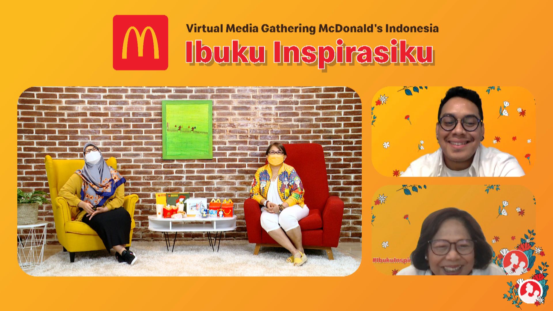 McDonald’s Indonesia akan mengundang 30 pasang ibu dan anak terpilih untuk makan malam di restoran McDonald's.