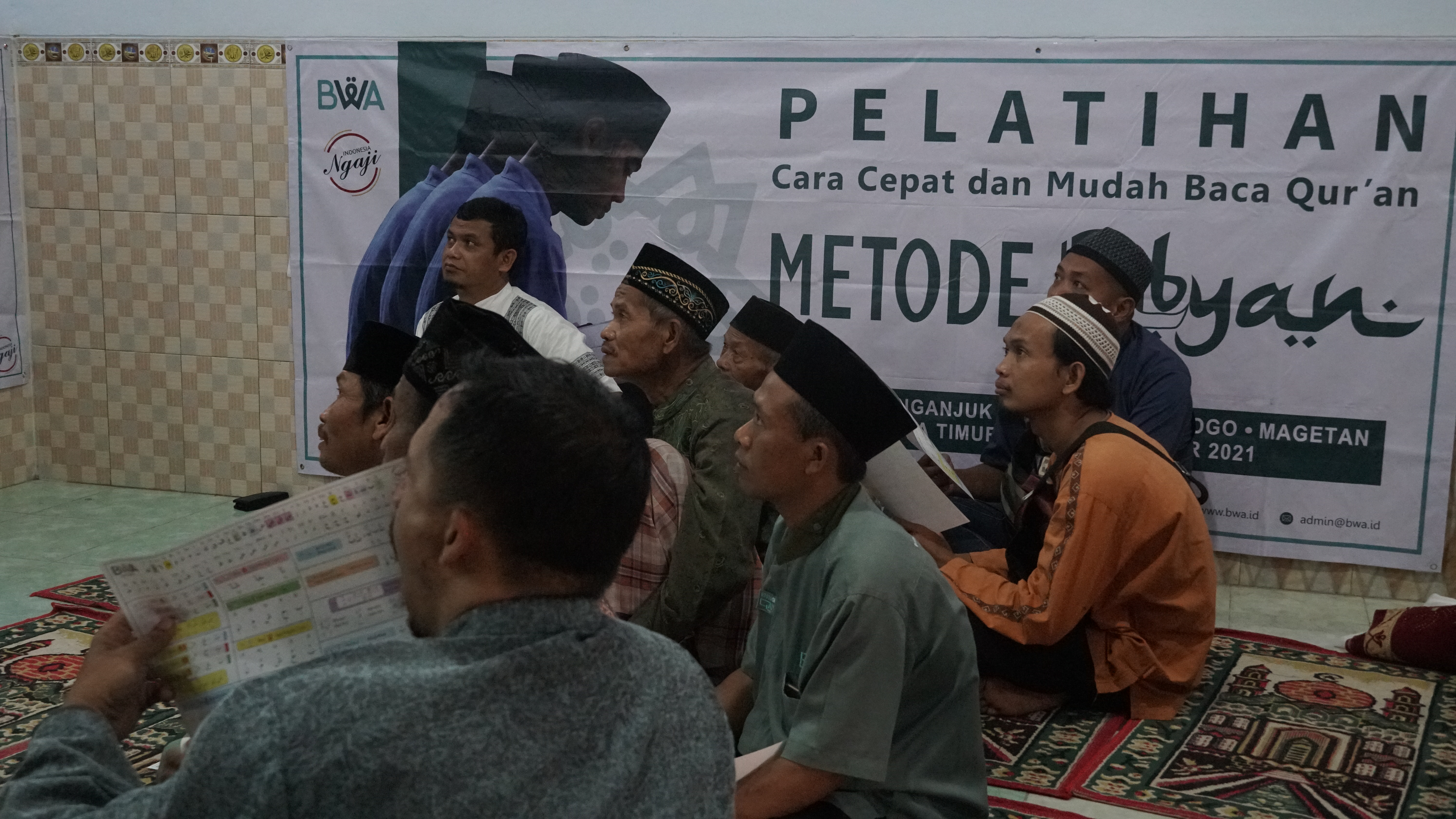 Pelatihan membaca Alquran dengan metode Abyan