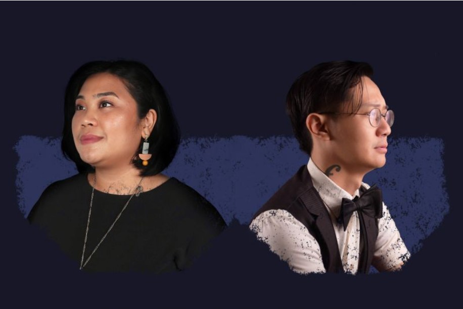 Andreas Arianto (kanan) dan Marini Nainggolan