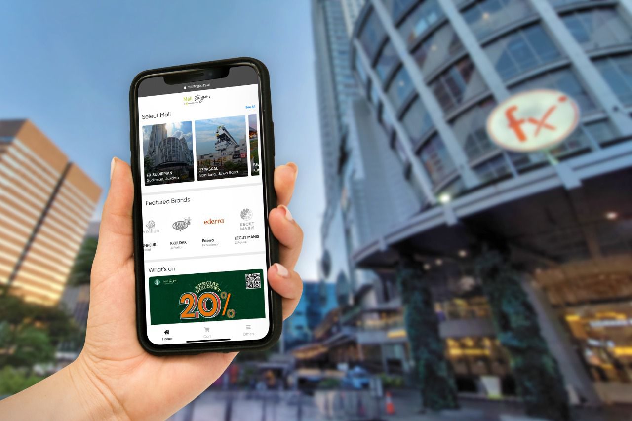 Dengan aplikasi Mall To Go, konsumen bisa menjelajahi mal secara virtual dari rumah dan juga membeli barang yang diinginkan.  