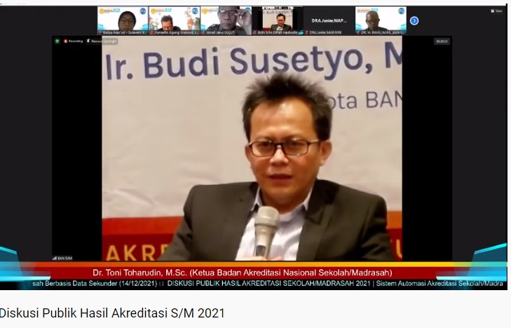 Ketua BAN SM Toni Toharudin