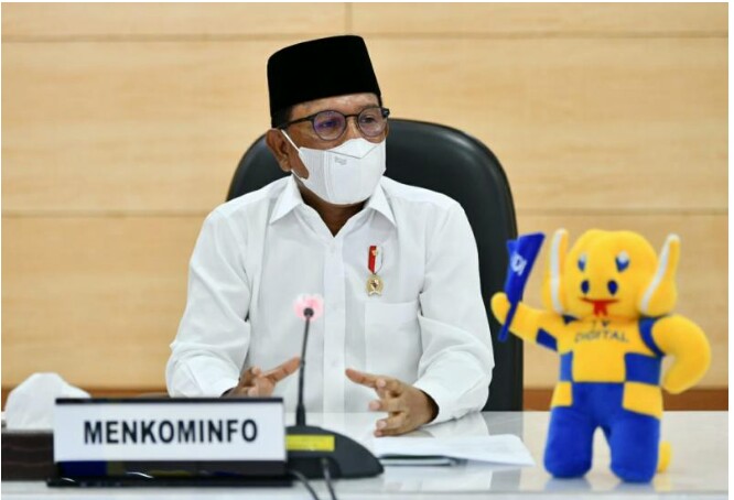 Menkominfo Johnny G Plate