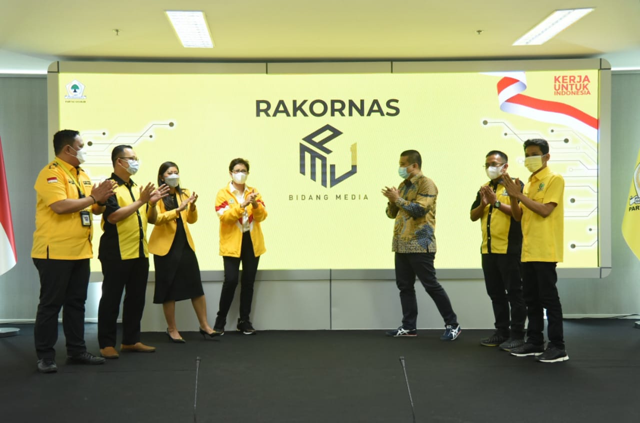 Rapat Kordinasi Nasional (Rakornas) Bidang MPO Partai Golkar yang digelar di Kantor DPP Partai Golkar, Sabtu (18/12). 
