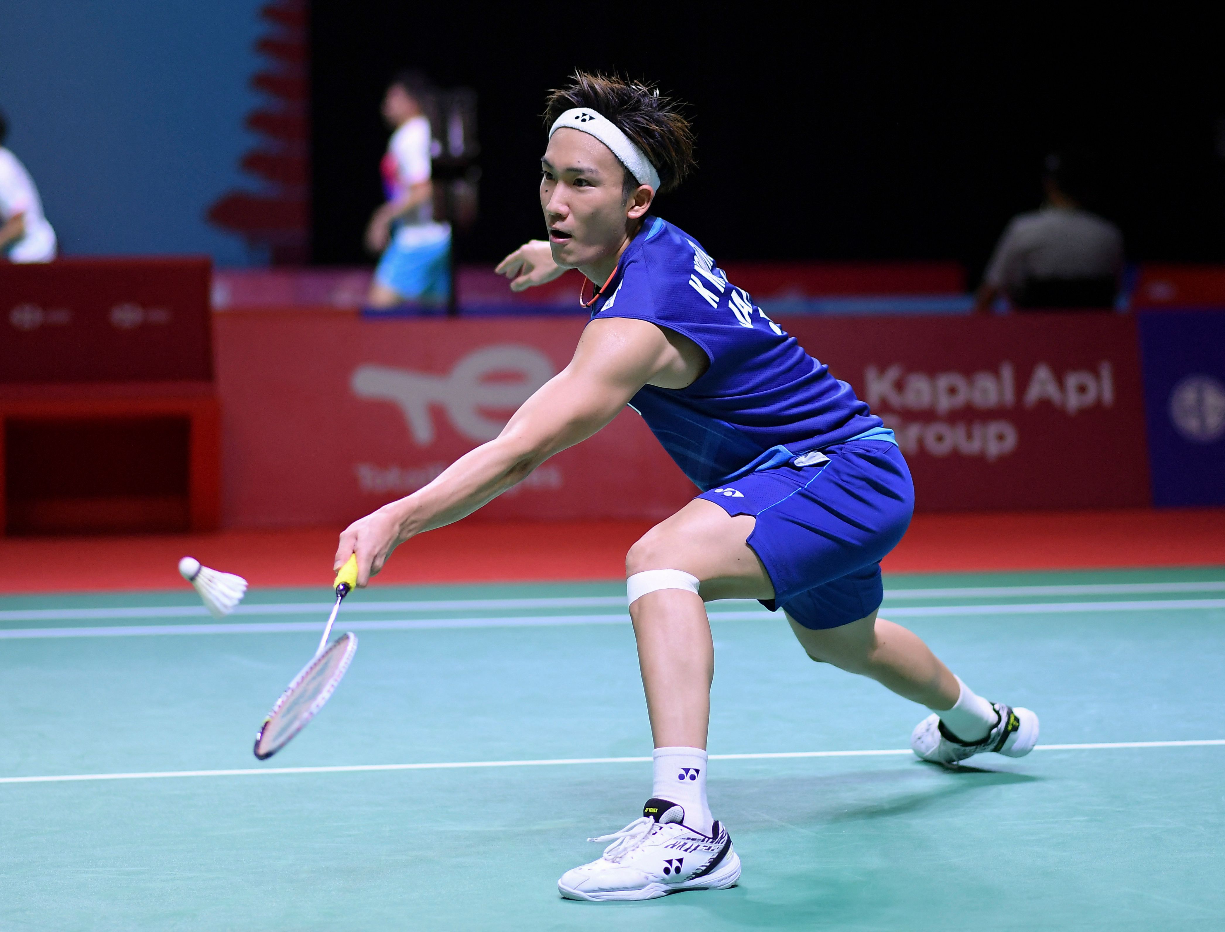 Pebulu tangkis Jepang Kento Momota