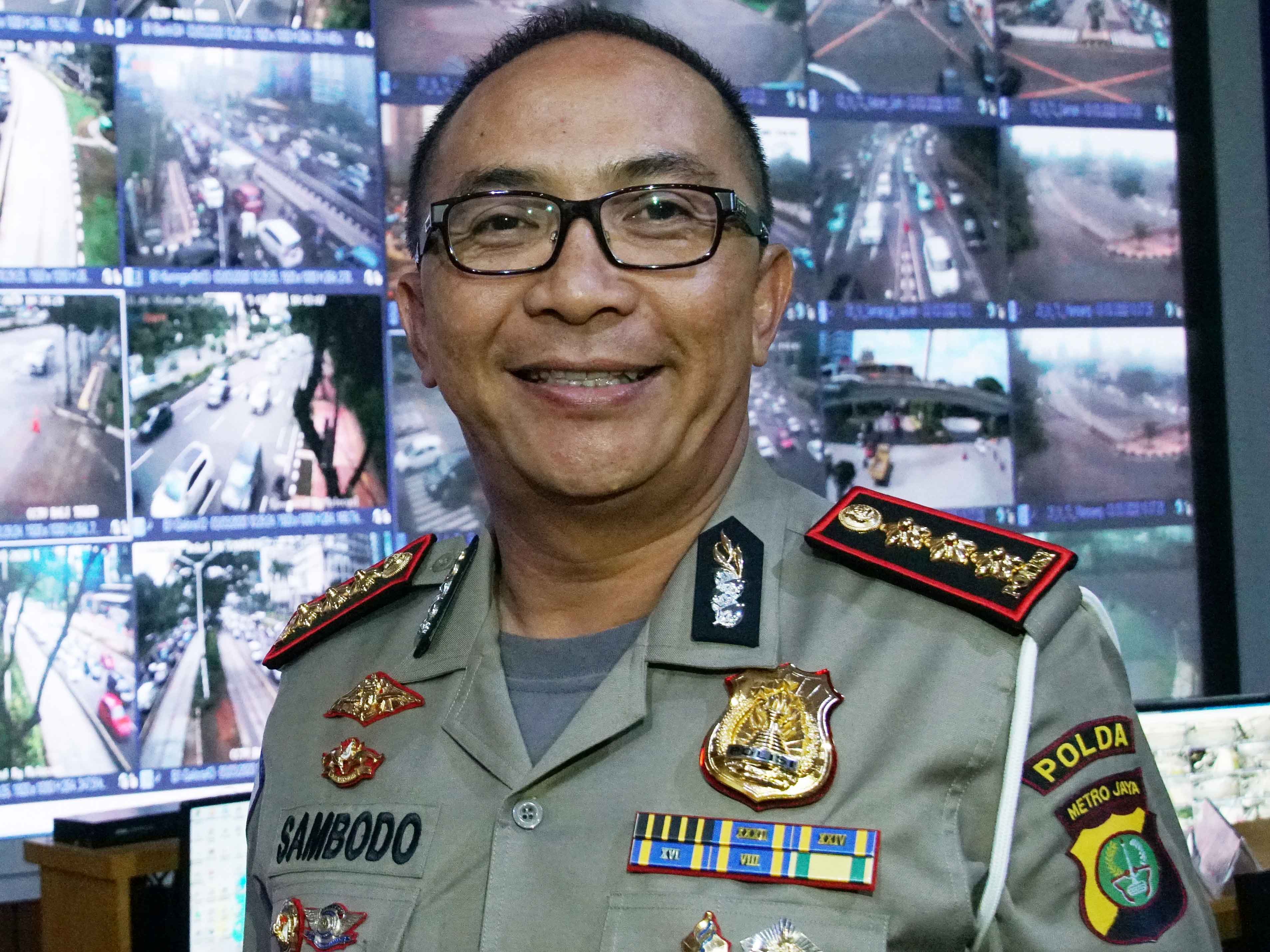 Direktur Lalu Lintas (Dirlantas) Polda Metro Kombes Sambodo Purnomo Yogo 