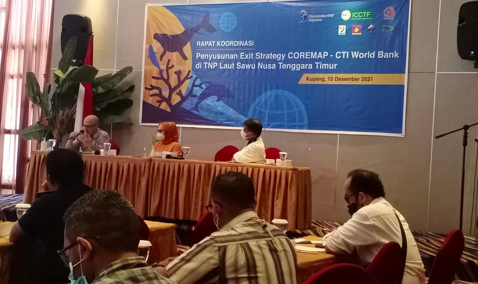 APAT Koordinasi Exit Strategi Proyek Coral Reef Rehabilitation and Management Program (Coremap) Coral Triangle Initiative (CTI) World Bank d