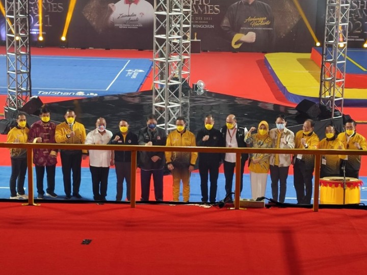 Pembukaan Indonesia Wushu All Games 2021