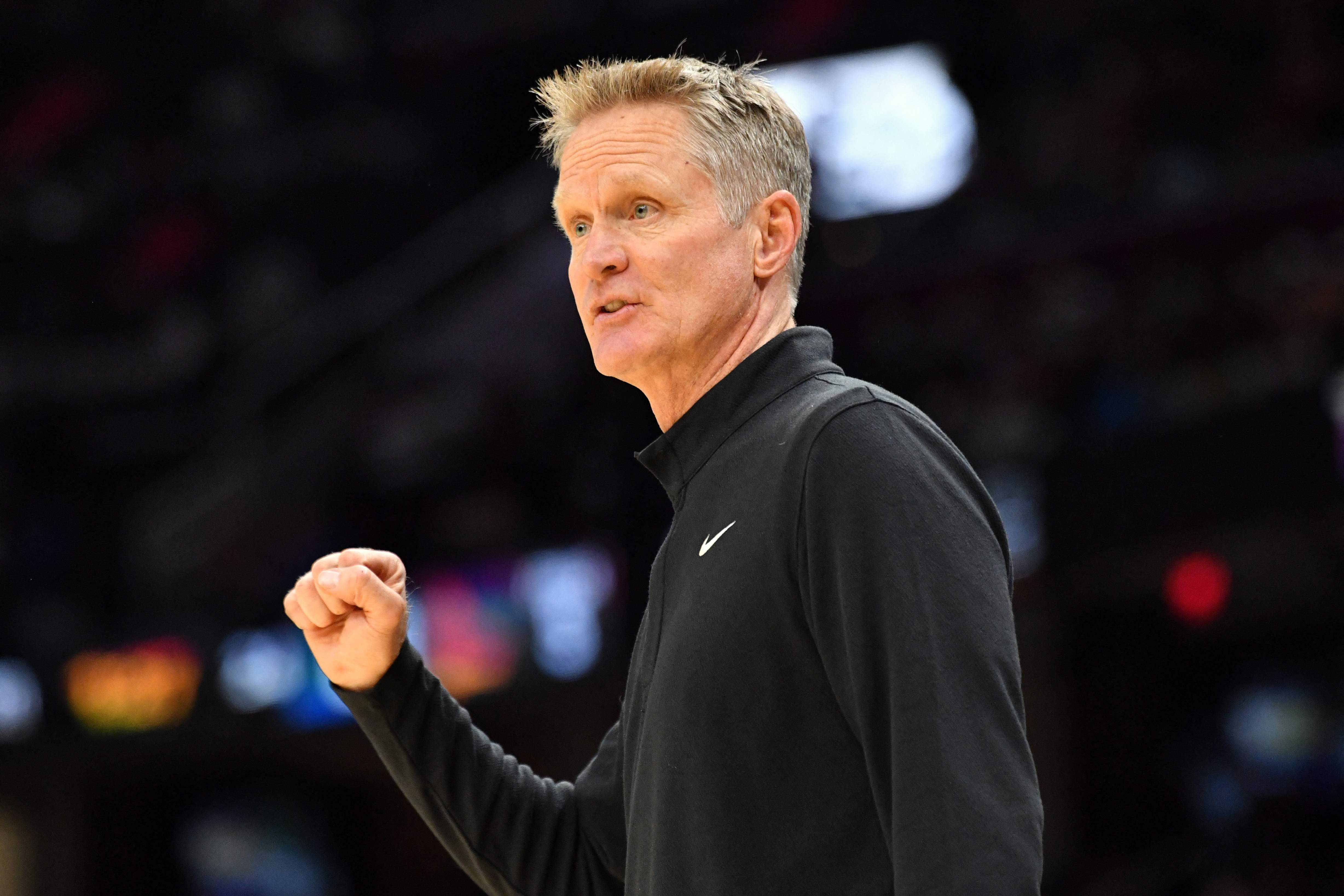 Pelatih Golden Stae Warriors Steve Kerr