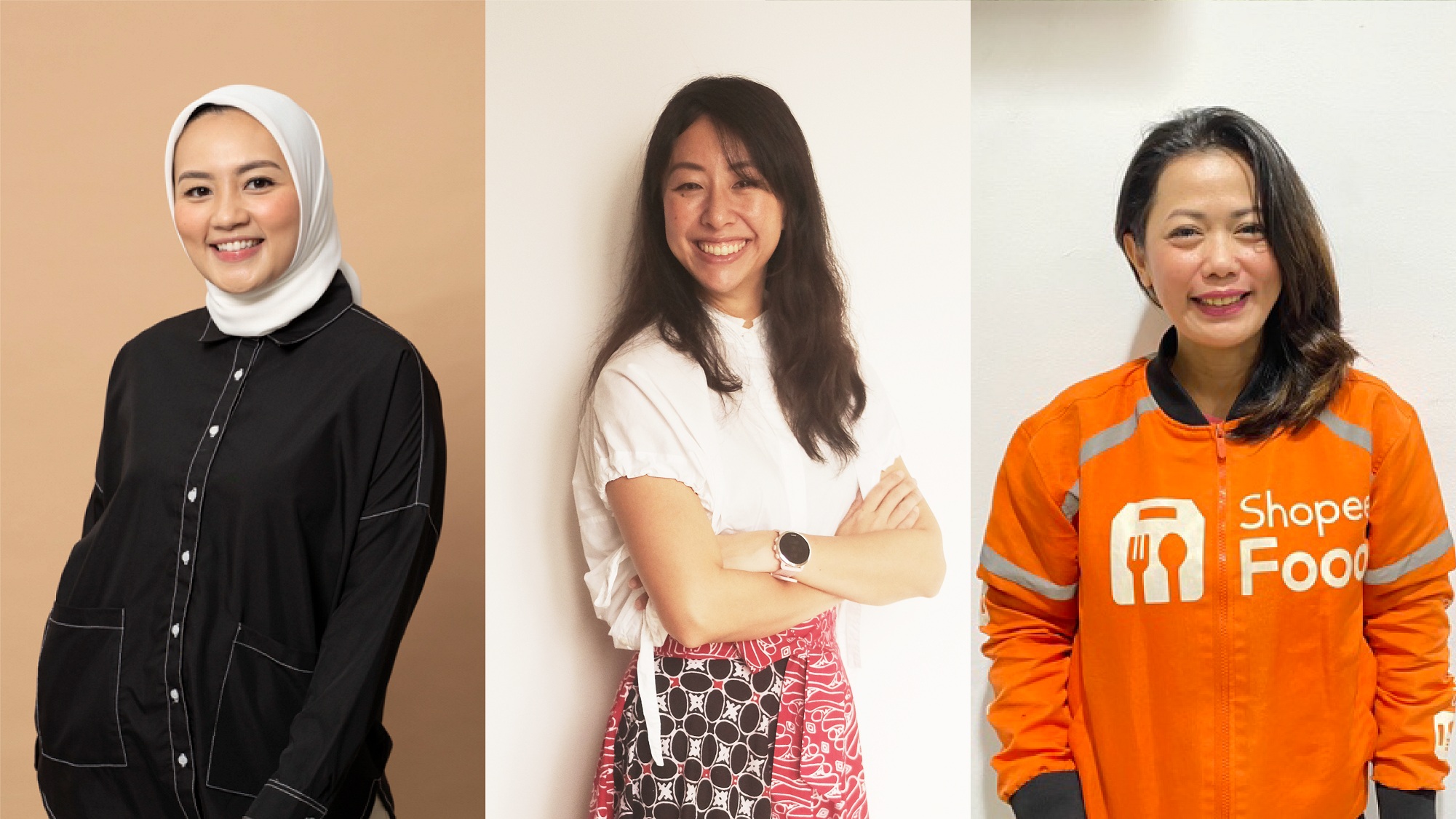 Sherin Hawadi, Arlin Chondro, dan Triana Rachmawati, tiga orang Ibu mampu memanfaatkan kehadiran teknologi untuk terus berkarya.