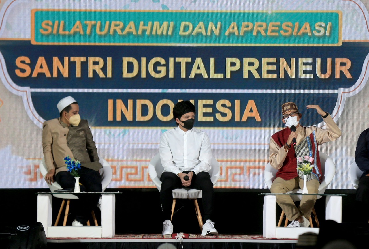 Sandiaga: Santri Digitalpreneur Tingkatkan Kapasitas SDM dan Buka Lapangan Kerja