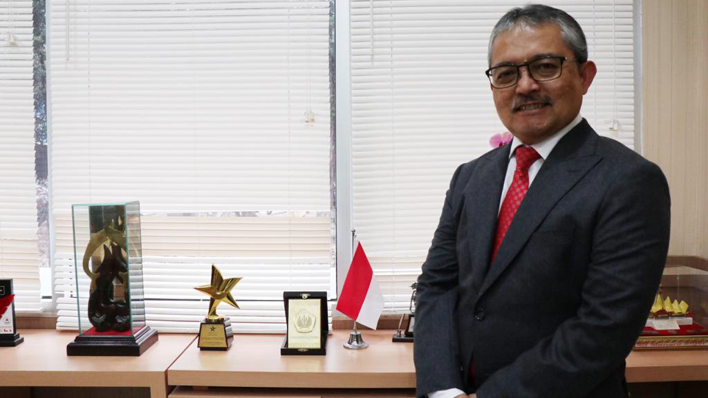 Kepala Badan Bahasa Endang Aminudin Aziz.