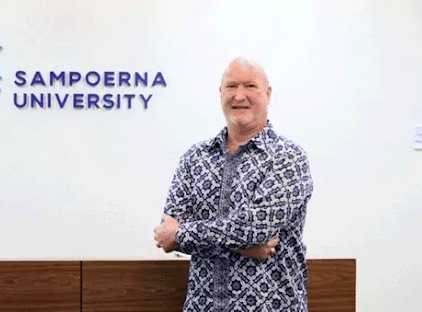 President of Sampoerna University, Dr. Marshall Schott.