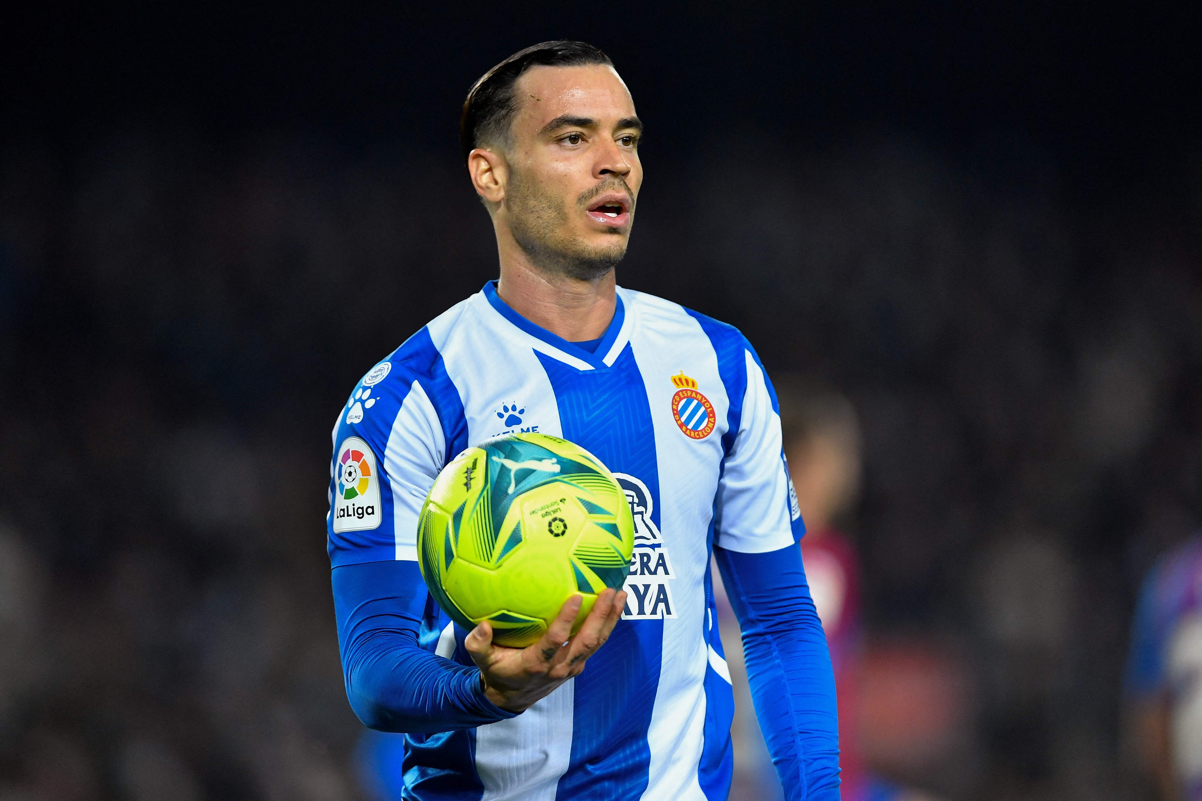 Penyerang Espanyol Raul de Tomas
